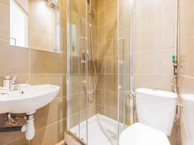Salle de bains dans l'établissement Cosy studio LEVALLOIS - Mobility lease