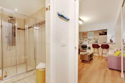 Salle de bains dans l'établissement Cozy Studio - Villette-2P - Mobility Lease