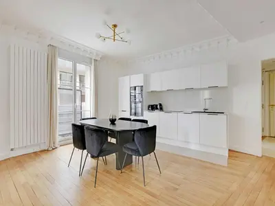 Cuisine ou kitchenette dans l'établissement Exceptional apartment - 3BD 6P - Trocadéro