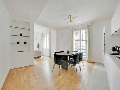 Cuisine ou kitchenette dans l'établissement Exceptional apartment - 3BD 6P - Trocadéro