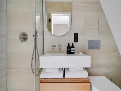 Salle de bains dans l'établissement Lovely and Modern Studio - 2P - Passy