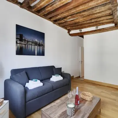 Superb studio - Rivoli Hotel de ville - Mobility lease