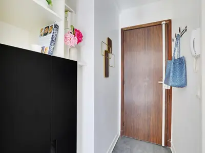 Plan de l'établissement Studio near Bassin de la Villette - 2P balcony
