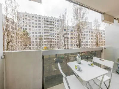 Balcon ou terrasse dans l'établissement Studio near Bassin de la Villette - 2P balcony