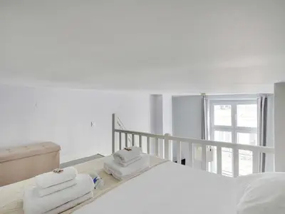 Un ou plusieurs lits dans un hébergement de l'établissement Elegant apt - 2P - near Le Marais