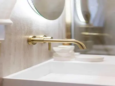 Salle de bains dans l'établissement Charming studio - 16 arrd - Mobility lease