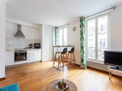 Cuisine ou kitchenette dans l'établissement Superb Apt- 4P - Montmartre Sacré cœur