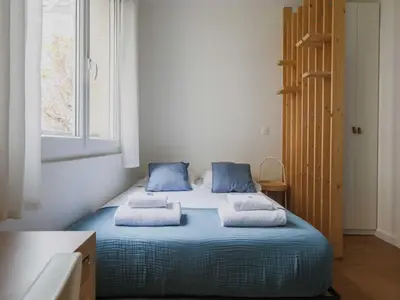 Un ou plusieurs lits dans un hébergement de l'établissement Modern studio - 2P- Neuilly-sur-Seine