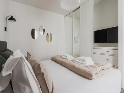 Plan de l'établissement Cosy flat - 1BD 4P - Les Buttes Chaumont