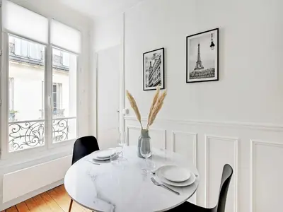 Plan de l'établissement Charming apartment near the Eiffel Tower - Mobility lease