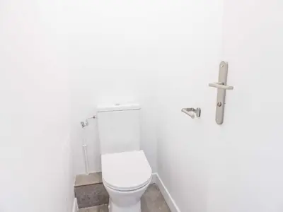 Salle de bains dans l'établissement Apartment near 1 BDR 4P La Villette