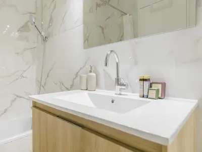 Plan de l'établissement Apartment near 1 BDR 4P La Villette