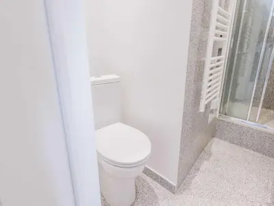 Salle de bains dans l'établissement Cosy Appt - 1 BDR 2P - Necker - le Bon Marché