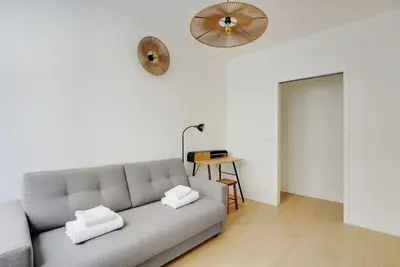Coin salon dans l'établissement Magnificent 2 bed flat - BASTILLE-ST ANTOINE - Mobility lease