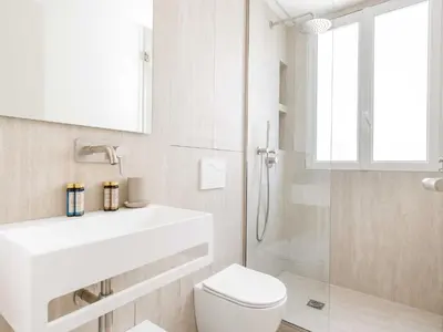 Salle de bains dans l'établissement Charming apartment near Montmartre - Mobility lease