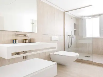 Salle de bains dans l'établissement Charming apartment near Montmartre - Mobility lease