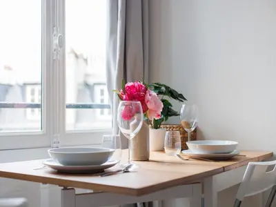 Plan de l'établissement Studio cosy - Pereire Arc de Triomphe