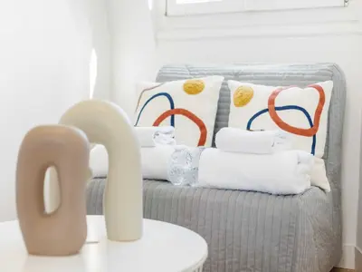 Coin salon dans l'établissement Studio COSY - 17th arrd - Mobility lease