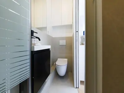 Salle de bains dans l'établissement Studio COSY - 17th arrd - Mobility lease