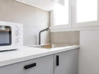 Cuisine ou kitchenette dans l'établissement Superb apartment - 1BDR 4P- Boulogne-Billancourt