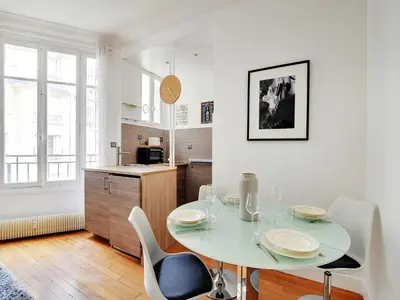 Plan de l'établissement Superb 1BDR - Trocadero Doumer - BAIL MOBILITY
