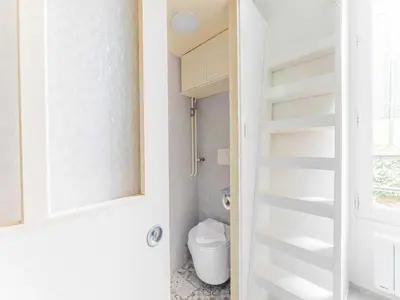 Salle de bains dans l'établissement Studio - Jardin des Plantes - Mobility lease