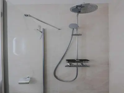 Salle de bains dans l'établissement Cozy 1BDR Apt 4P Getaway in Central Paris