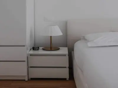 Un ou plusieurs lits dans un hébergement de l'établissement Cozy 1BDR Apt 4P Getaway in Central Paris