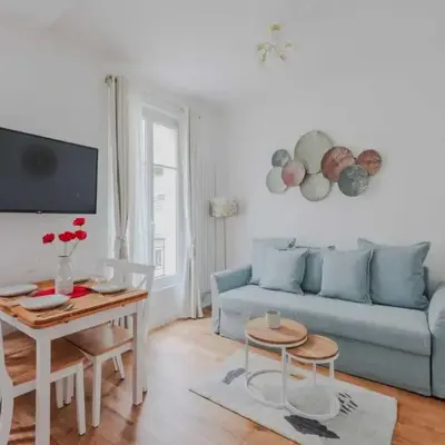Cozy 1BDR Apt 4P Getaway in Central Paris