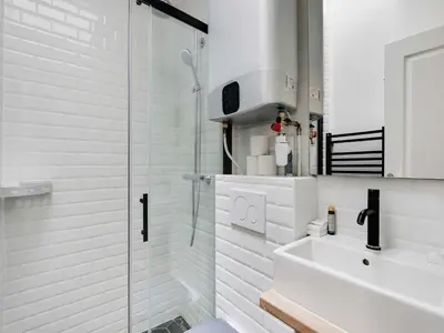 Salle de bains dans l'établissement Sublime appt - 1BD 2P - Near Canal Saint Martin