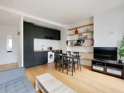 Cuisine ou kitchenette dans l'établissement Sublime appt - 1BD 2P - Near Canal Saint Martin