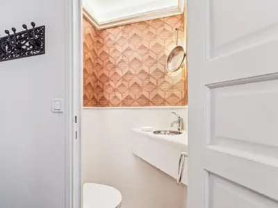 Salle de bains dans l'établissement Modern appartment -1BR-2P- Le Marais