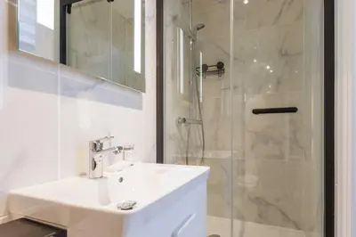 Salle de bains dans l'établissement Charming studio 2P in the heart of Paris