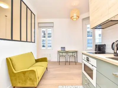 Cuisine ou kitchenette dans l'établissement Luminous flat- 1 BDR 2P - Victor Hugo Arc de Triomphe