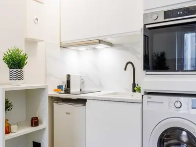 Cuisine ou kitchenette dans l'établissement Apartment COSY near BASTILLE - Mobility lease