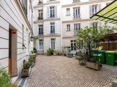 Jardin de l'établissement Studio cosy - Wagram Arc Triomphe