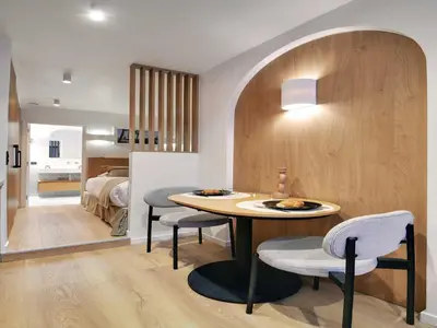Un ou plusieurs lits dans un hébergement de l'établissement Charming studio - 16th district - Mobility lease