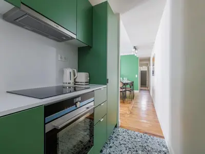 Cuisine ou kitchenette dans l'établissement Charming apartment - 2 BDR 4P -St Germain des Prés