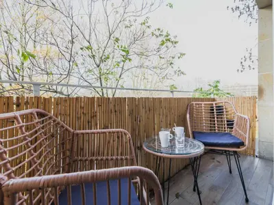 Balcon ou terrasse dans l'établissement Magnificent Appt - 3BD 6P with balcony - Neuilly