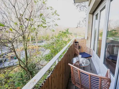 Balcon ou terrasse dans l'établissement Magnificent Appt - 3BD 6P with balcony - Neuilly