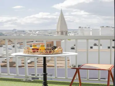 Balcon ou terrasse dans l'établissement Nice appt near Champs de Mars - 1 BDR 2P - DUPLEIX