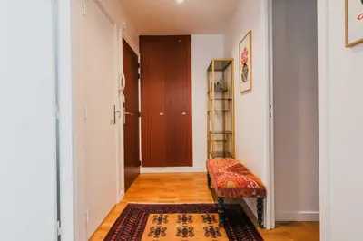 Un ou plusieurs lits dans un hébergement de l'établissement Charming Apartment - 1BD 2P - Foch Arc de Triomphe