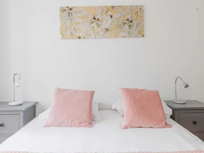 Un ou plusieurs lits dans un hébergement de l'établissement Superb apartment - Boulogne-Billancourt