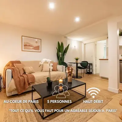 Le Deniro Loft - Tour Eiffel Invalides - 5 personnes