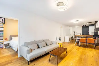 Coin salon dans l'établissement GuestReady - A lovely gem near Paris