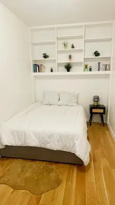 Un ou plusieurs lits dans un hébergement de l'établissement Lux Home Le Marais