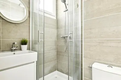 Salle de bains dans l'établissement Luxury suite near Eiffel Tower