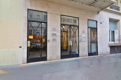 Plan de l'établissement Élégant Studio Appartement Quartier Les Marais Free Netflix