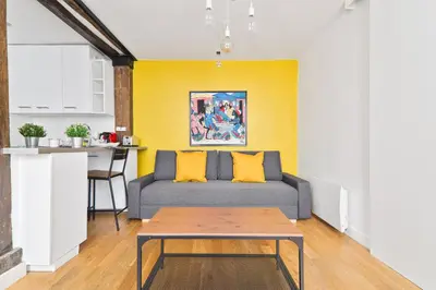 Plan de l'établissement Superb Apartment Quartier Republique Free Netflix