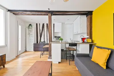 Plan de l'établissement Superb Apartment Quartier Republique Free Netflix